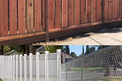 What is the cheapest most durable fence material?