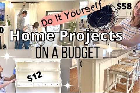 BUDGET FRIENDLY DIY HOME PROJECTS | SUPER EASY PROJECTS FOR YOUR HOME | HOME UPDATES