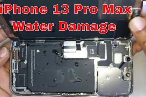 iPhone 13 Pro Max Water Damage Repair & Charging Repair