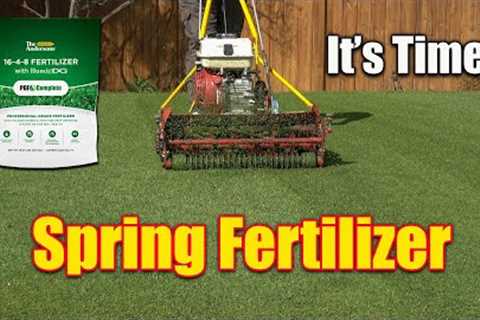 Spring Lawn Fertilizer