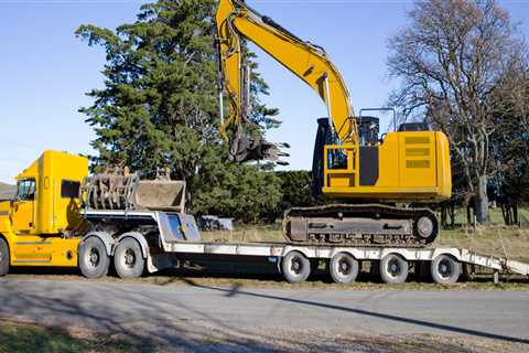 Transporting Construction Equipment: The Best Options for Your Needs