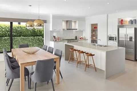 Spring 2023/100 Modern open plan kitchen designs/Modular Home kitchen cabinets/decorating ideas.