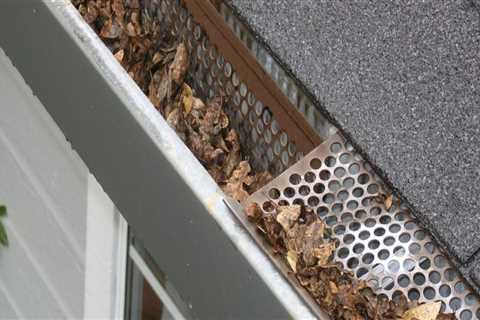 How often should your gutters be cleaned?