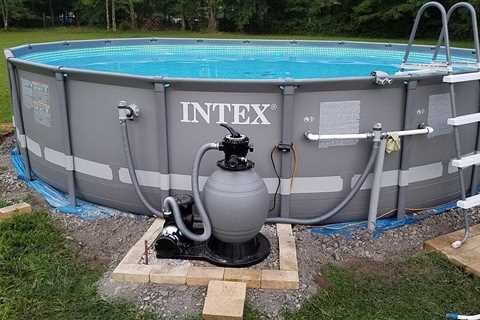 How To Clean A Green Above Ground Pool With Sand Filter - Sesler Pool Services