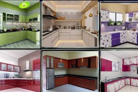 200 Modular Kitchen Design Ideas 2023 - Open Kitchen Cabinet Colors - Modern Home Interior Ideas p6