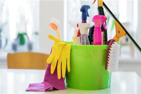 Should You Let Your Cleaning Lady Bring Her Own Supplies?