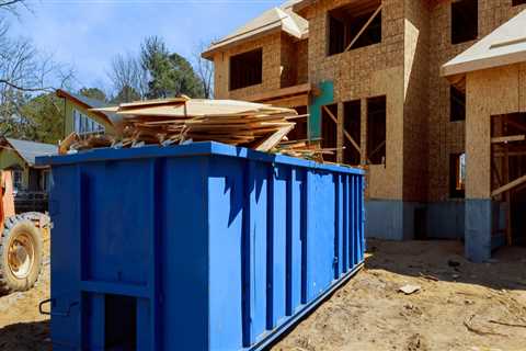 Construction Cleaning Tips And Tricks By Renting A Big Trash Container Or Roll Off Dumpster Rental..