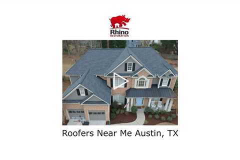Roofers Near Me Austin, TX - Rhino Restoration of Texas