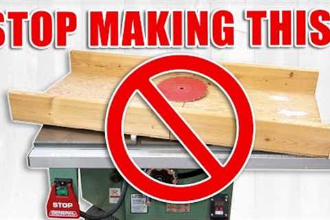 STOP Making Out-Dated Table Saw Sleds, Do This Instead