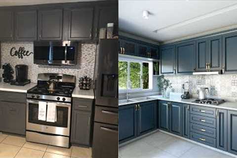 Modern kitchen design Ideas 2023 |kitchen decoration | gray kitchen cabinets