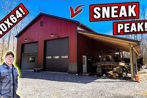A Rare Opportunity To TOUR Of DIESEL CREEK TV's Shop! [40x64 Barn!]
