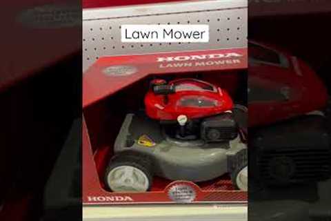 Toy Lawn Mower 😀 #lawnmower #mower #toys