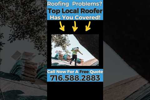 Experienced Emergency Roof Repair Near Me in Tonawanda NY | Top Local Roofer