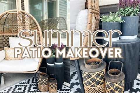 SMALL PATIO MAKEOVER 2023 | SUMMER DECORATE WITH ME | SMALL PATIO SPACE IDEAS