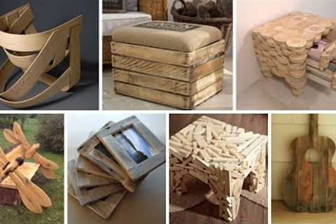 50+ Scrap wood project ideas for your interior design and home decor #3