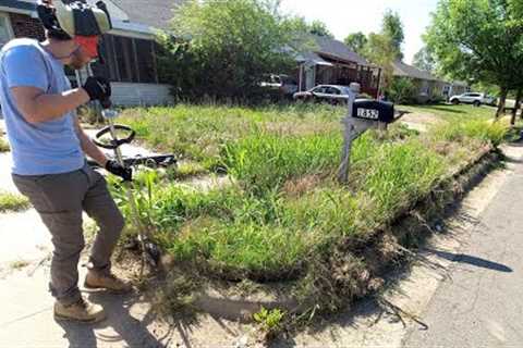 88 year old KEPT UP with neighbors yard til he COULDN''T DO IT ANYMORE