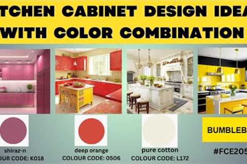 Modular Kitchen Cabinets Color Combination 2023|Kitchen Cabinet Paint Color Ideas|IDHDinteriordesign