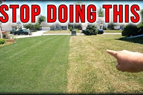 The WORST THING You Can Do To Your LAWN