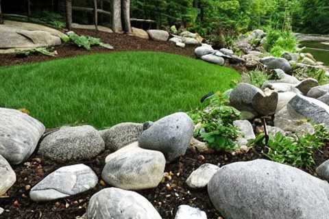 How To Maintain River Rock Landscaping