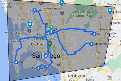 AC Repair San Diego - Google My Maps