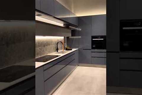 beautiful modern kitchen design #viral #trending #shortvideo #shots #modular