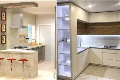 Modular Kitchen Design Ideas 2023 Open Kitchen Cabinet Colors | Modern Home Interior Design