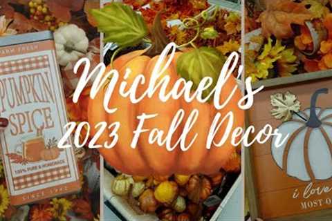 NEW! 🍂🍁2023 MICHAEL''S SHOP WITH ME/DECORATE FOR FALL/FALL DECORATING ON A BUDGET🍂🍁