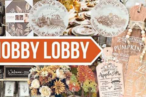 HOBY LOBBY *NEW FALL* DECOR 2023 & WALL DECOR 50% OFF!!!