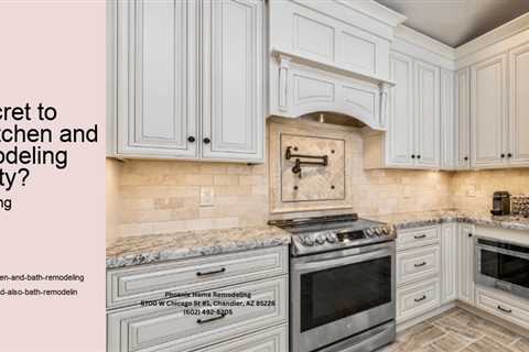 What is the Secret to Making Your Kitchen and also Bath Remodeling Desires a Reality?