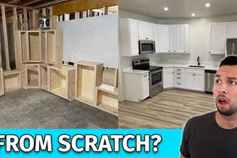 How to Build Kitchen Cabinets | START TO FINISH