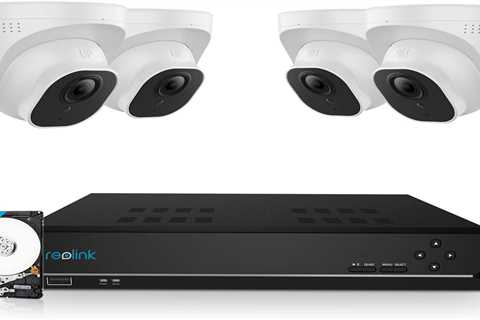 Reolink 8CH 5MP PoE 4 Home Security Wired Camera System