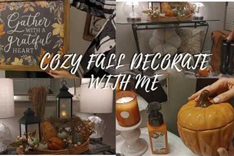 🍁🍂NEW🍂🍁 2023 FALL DECORATE WITH ME/COZY FALL DECOR/FARMHOUSE TRADITIONAL DECOR