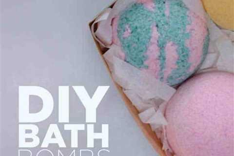 DIY Bath Bombs For A More Bubbly And Lively Bath Experience