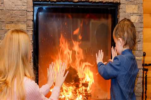 What produces more heat gas or wood fireplace?