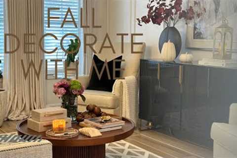 Fall 2023 Decorating Ideas|Living Room|Entryway Decorate with Me