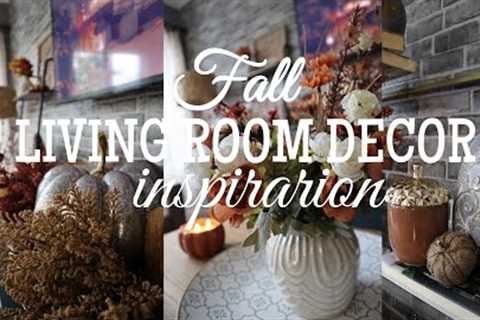 Decorating my living room for 🍂fall 2023🍂 || Cozy Modern Decor Inspiration