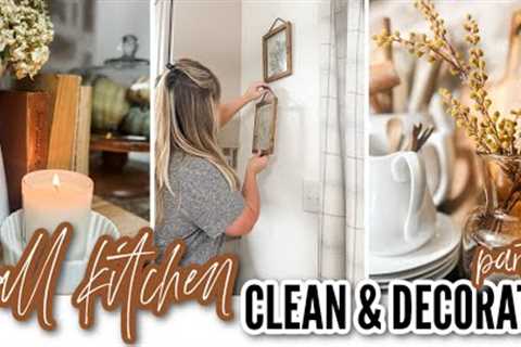 2023 FALL KITCHEN CLEAN & DECORATE / FALL KITCHEN DECOR IDEAS 2023 / THRIFTED FALL DECOR IDEAS..
