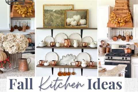 FALL 2023 DECORATE WITH ME 🍁 Part 1 | Fall Kitchen Decor