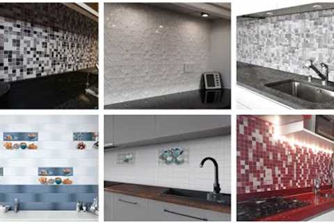 Modern Kitchen Tiles Design Ideas 2023 || Kitchen Wall Tiles || Kitchen Tiles Design 2023