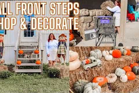 2023 FALL FRONT STEPS DECORATE WITH ME & COOK WITH ME KARINEAR CERAMIC COOKTOP