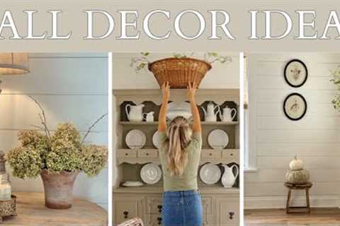 Cozy Decorate with Me 2023 | Fall Decor Ideas