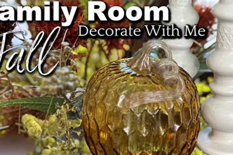 Family Room | Fall | Decorate With Me | 2023