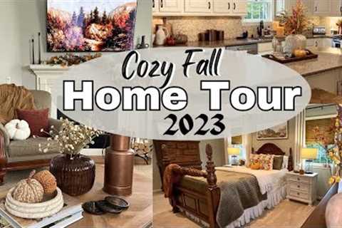 COZY FALL 2023 HOME TOUR | SIMPLE FALL HOME STYLING AND DECORATING IDEAS
