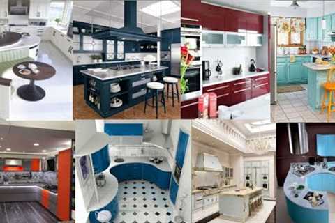 Modern Kitchen Design Ideas 2024 | Kitchen Cabinet Colours | Open Kitchen Home interior Design