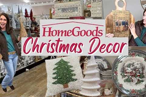 MUST SEE HOMEGOODS CHRISTMAS DECOR FINDS | CHRISTMAS SHOP WITH ME + HAUL | CHRISTMAS 2023 DECORATING