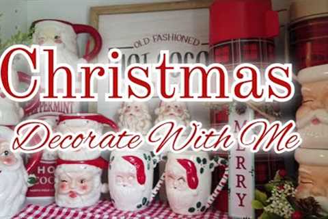 🎄 2023 CHRISTMAS DECORATE WITH ME | LET''S DECORATE FOR CHRISTMAS | A DARLING CHRISTMAS KITCHEN..