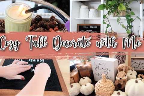 COZY FALL CLEAN + DECORATE WITH ME 2023 | FALL DECOR IDEAS