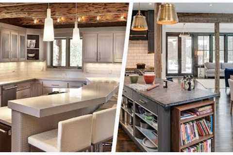 75 Rustic Kitchen With White Backsplash Design Ideas You''ll Love ☆