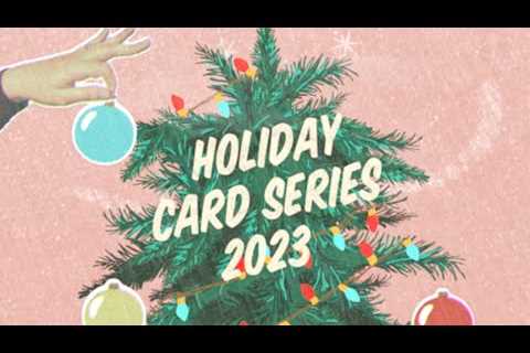 🔴 LIVE CRAFTING! Holiday Card Series 2023 - Day 6