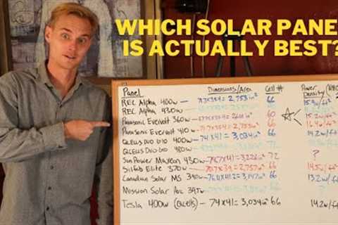 2023 Best Solar Panel Comparison. REC vs Panasonic vs QCELLS vs SunPower vs Tesla vs Silfab